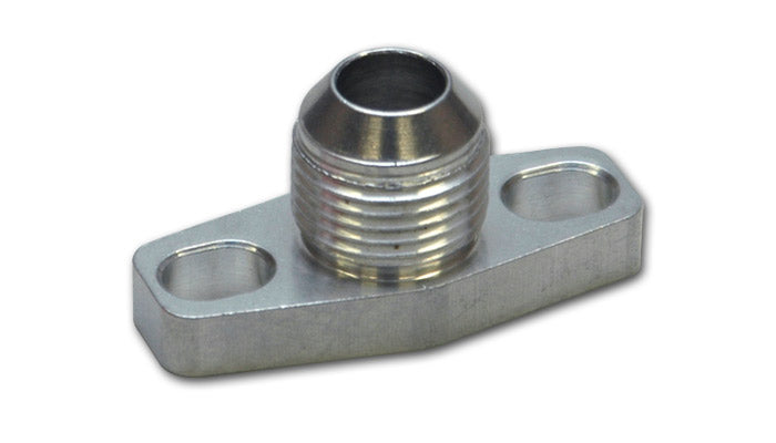 Vibrant Performance Oil Drain Flange w/ integrated AN-10 Fitting (for T3/T4 and GT40-GT55 Turbos)