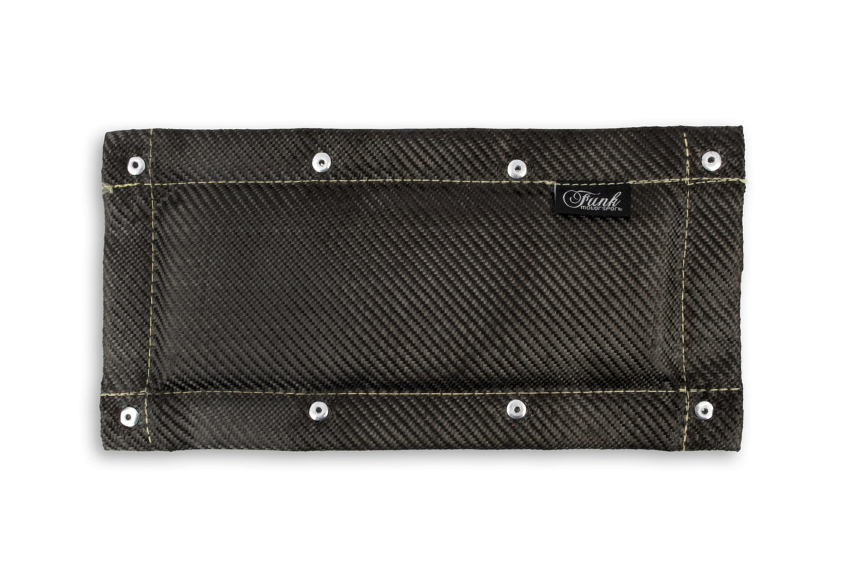 Funk Motorsport Clamp on Exhaust Heat Shield (Titanium or Carbon Fibre)