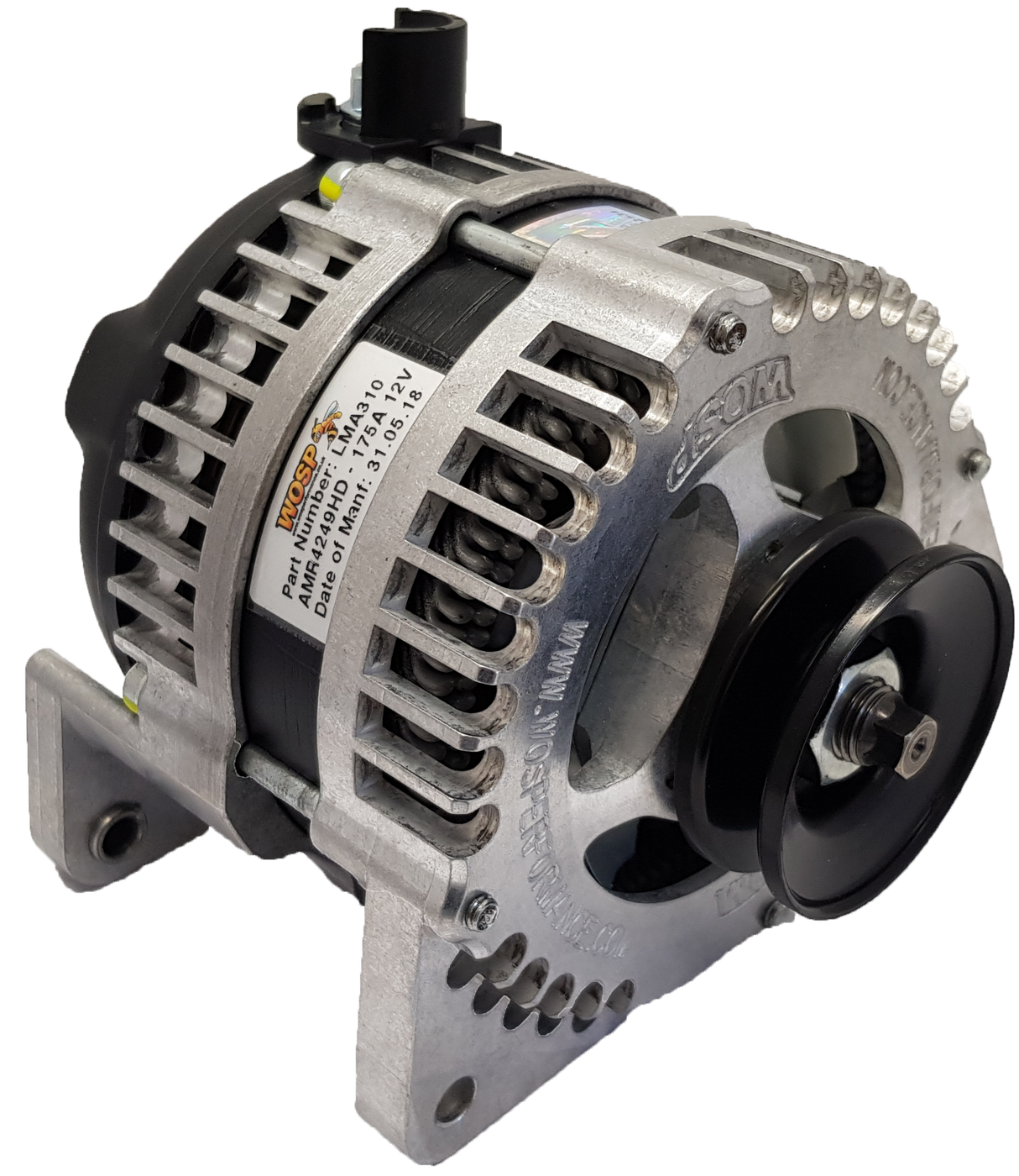 Wosp 320A Lucas type LH Mount Race Alternator