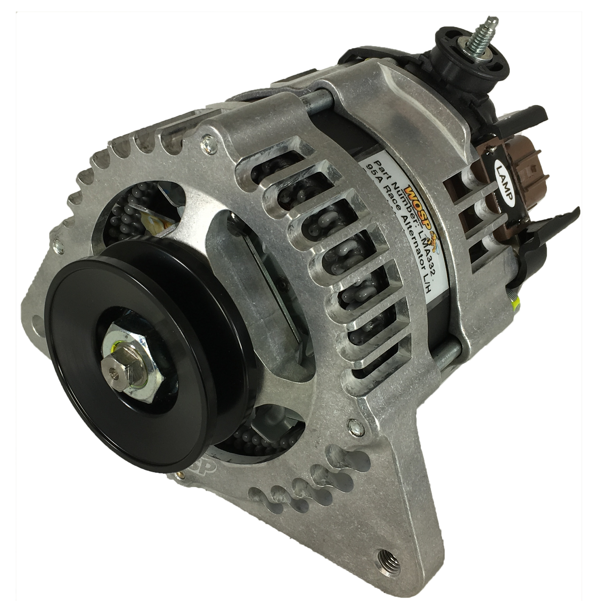 Wosp 95A Lucas type LH Mount Race Alternator
