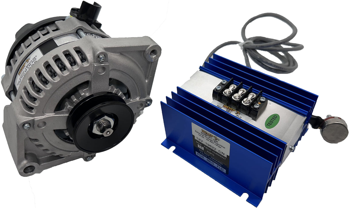 Wosp Ford 6G 6.93" PCD / U.S. Automotive 175A Externally Regulated Alternator