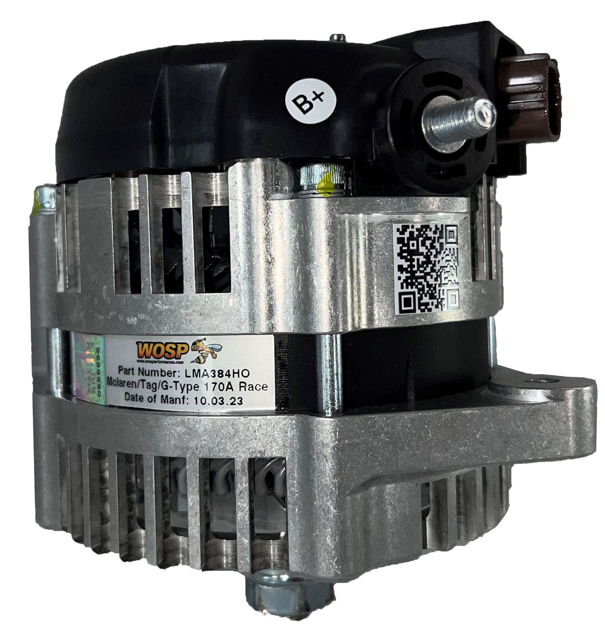 Wosp McLaren / TAG G-Type direct replacement 170A Alternator (180°)