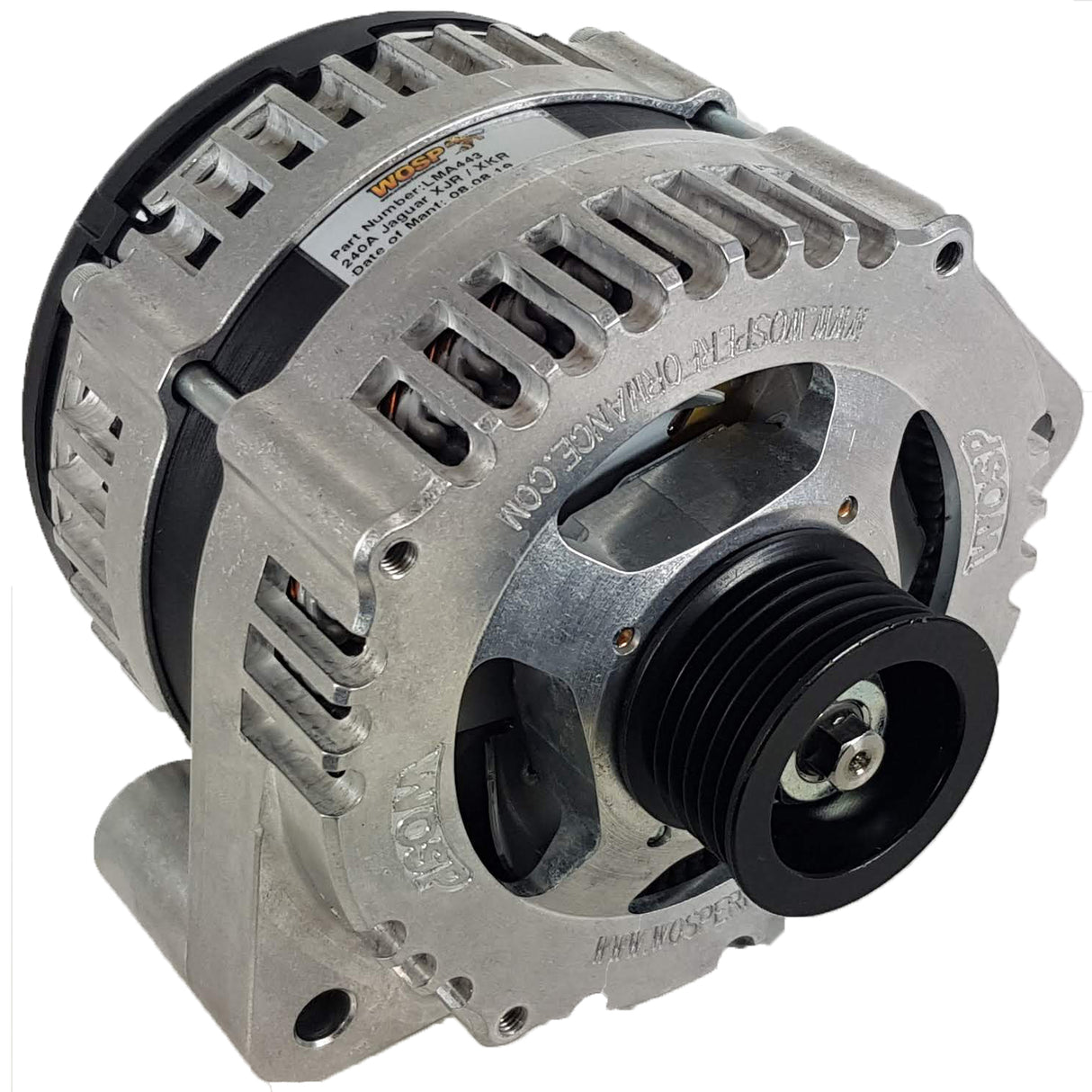 Wosp Jaguar S-Type / XJ8 / XJR / XK / XK8 / XKR 180A Super duty Alternator - 3171
