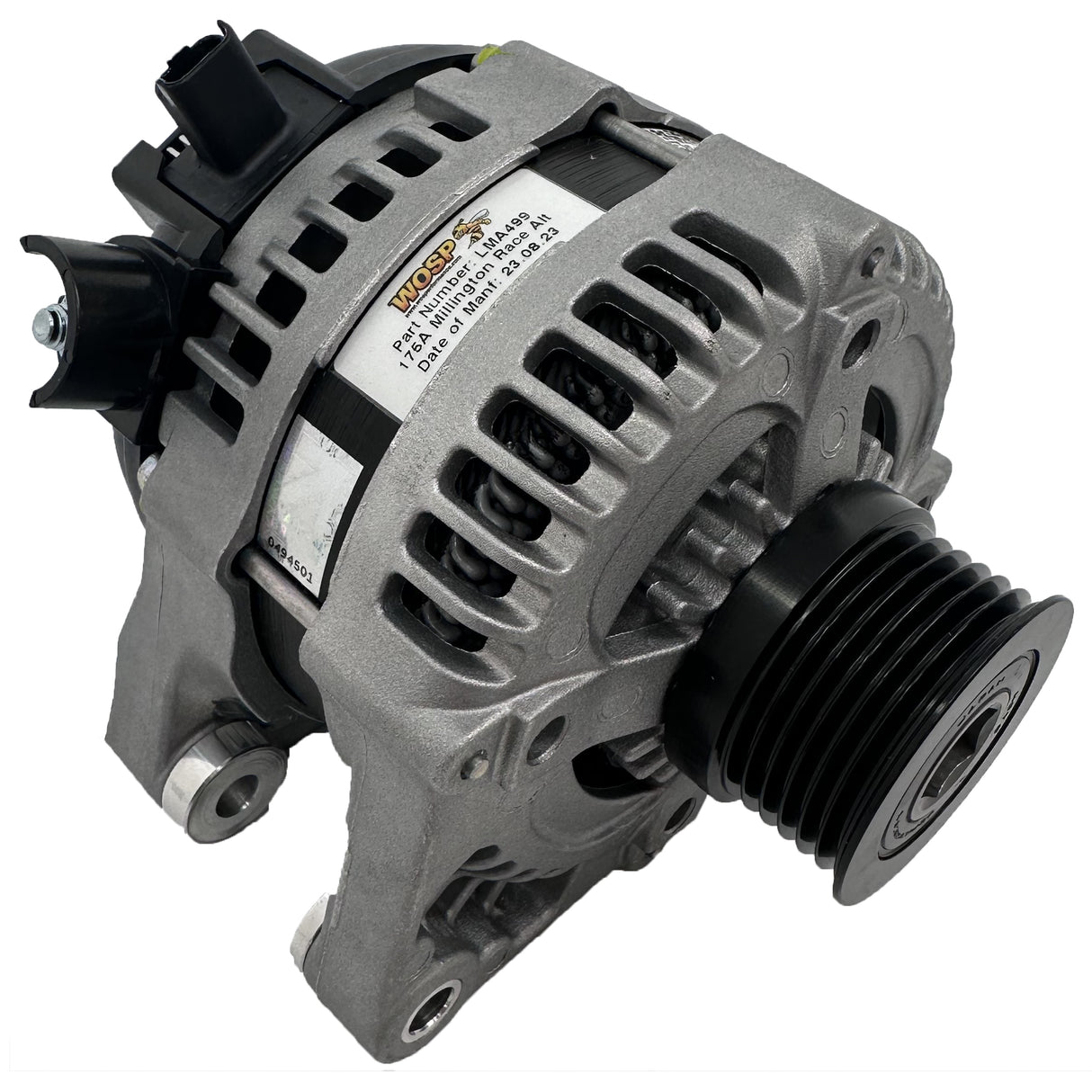 Wosp Millington Diamond Series I / II 'heavy duty' 120A Alternator (4-Lug)