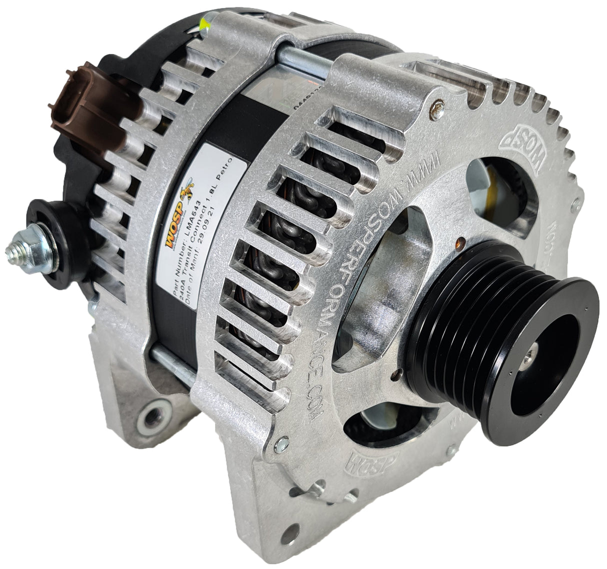 Wosp Ford Focus / Tourneo / Transit 1.8L 240A Alternator (4-Lug)