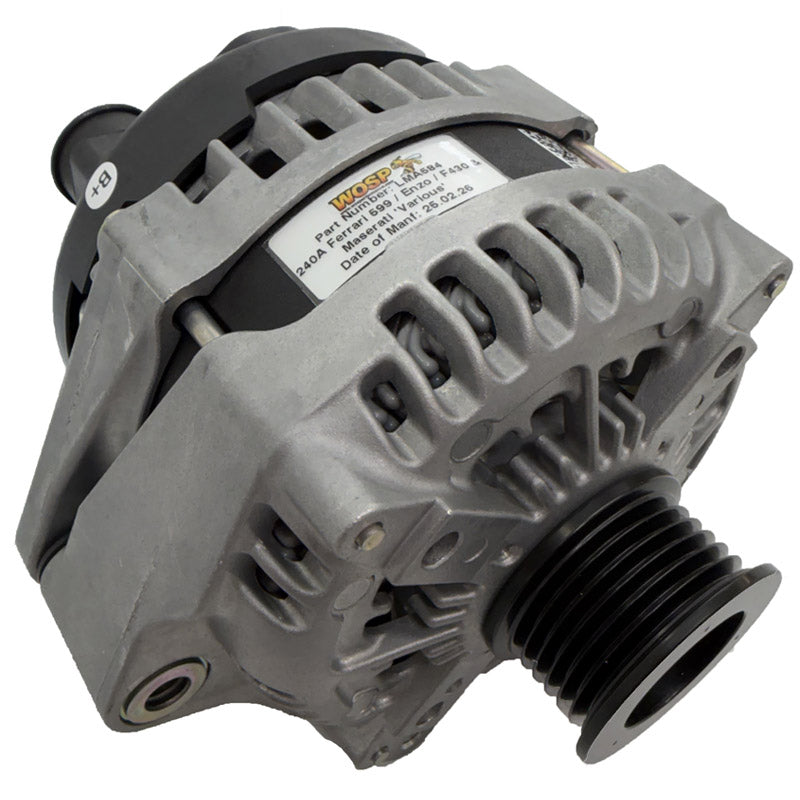 Wosp Ferrari 599 / Enzo / F430 & Maserati 'Various' 240A Alternator (LMA584)