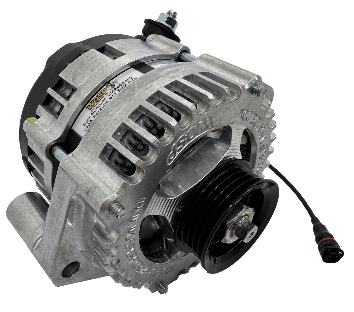 Wosp Porsche 911 RSR GT3 (non CAN Communications) 4PK/53mm Ø 140A Alternator