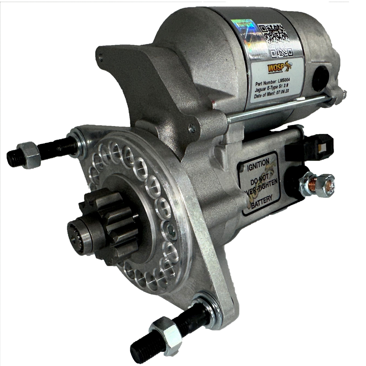 Wosp Jaguar E-Type 2.4 / 2.8 / 3.4 / 3.8 'various' manual transmission high torque starter motor (LMS004)