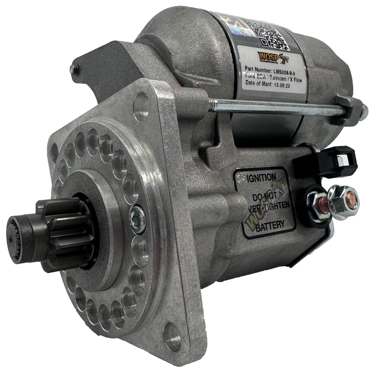 Wosp Ford Crossflow / Kent / BDA (110 tooth ring gear) 9 tooth / 3 bolt high torque starter motor (LMS008-9-3)