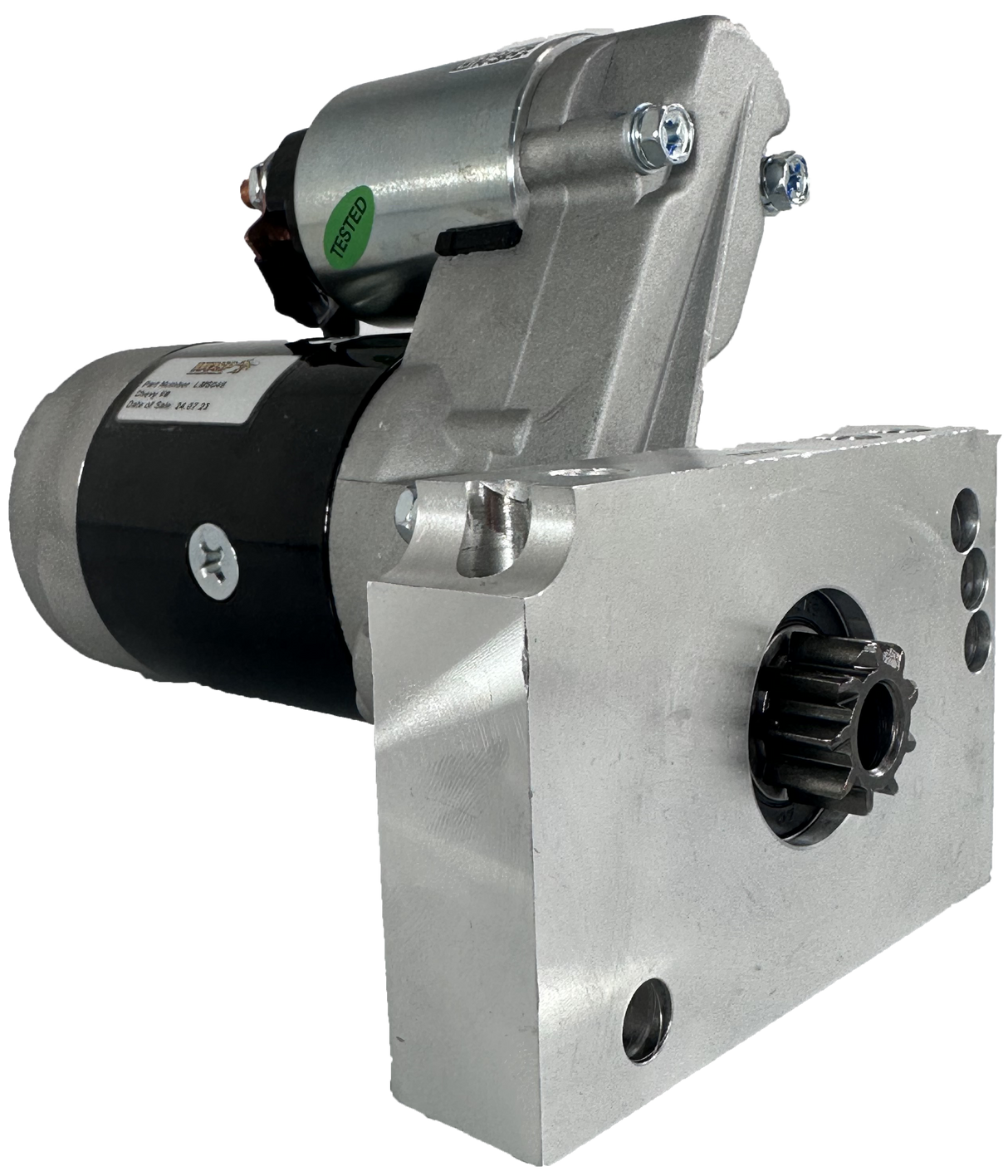 Wosp Chevrolet V8 & straight 6 parallel hole pad mount 2.0kW 'Tilton type' starter motor (LMS045)