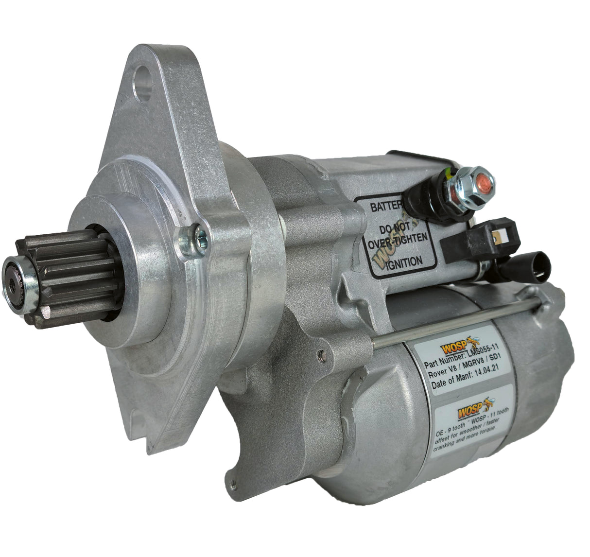 Wosp Rover V8 high torque starter motor (LMS055-11)