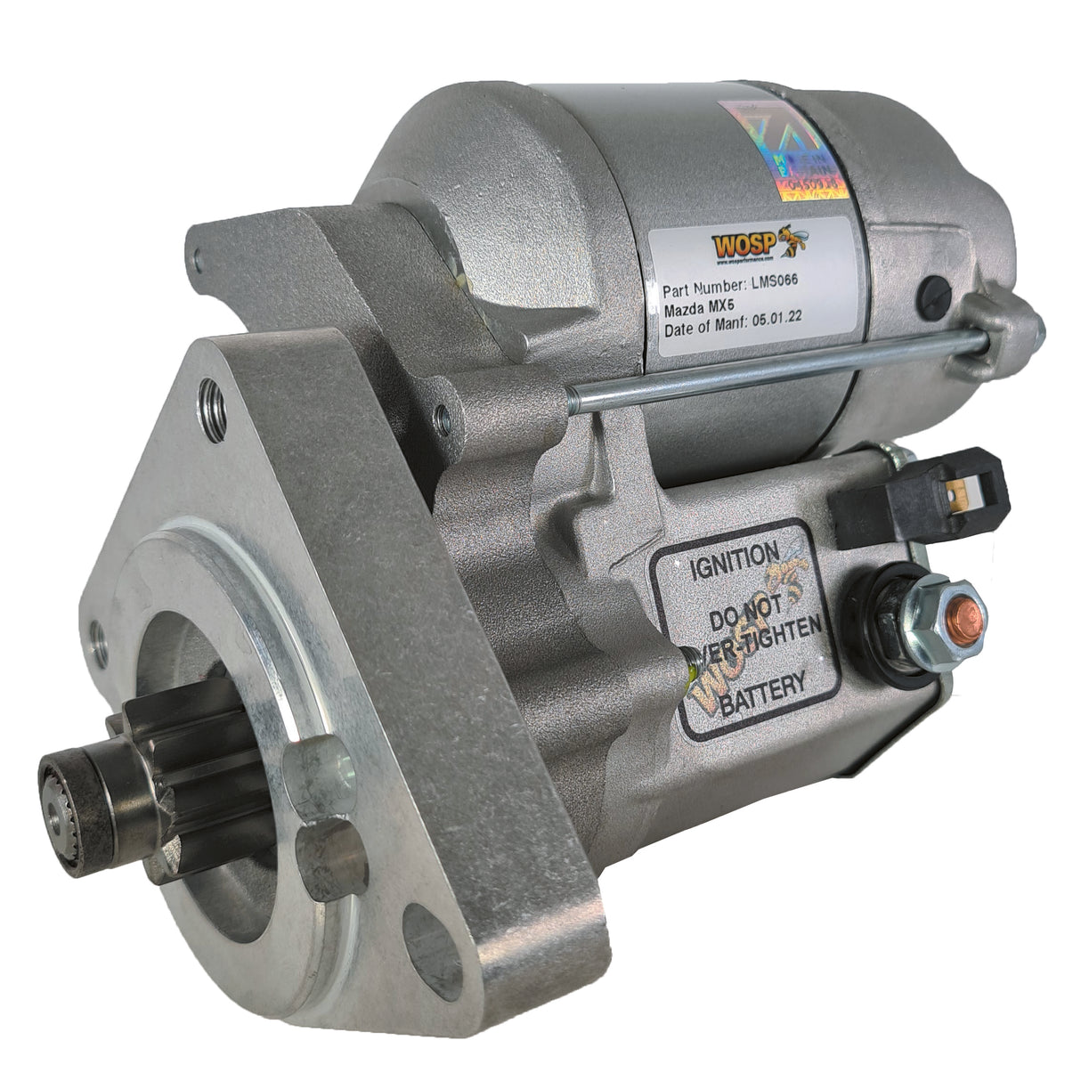 Wosp Mazda MX3 & MX5 Mk2 '98-'05 high torque starter motor (LMS066)