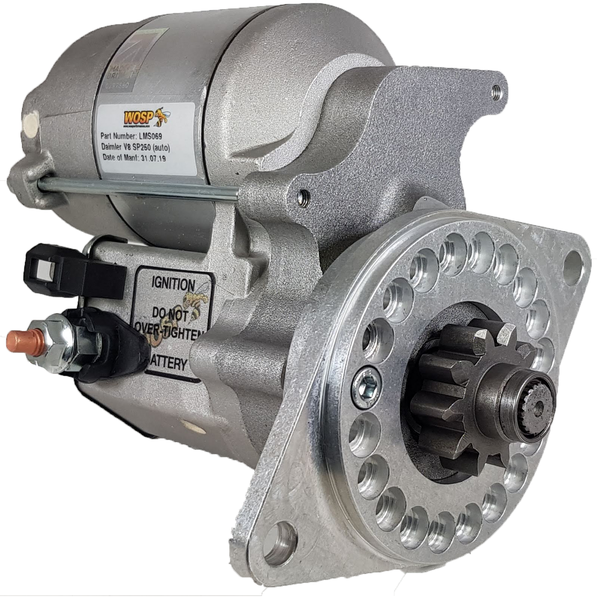 Wosp Austin / Daimler 'various' (11 tooth) high torque starter motor (LMS069-11)
