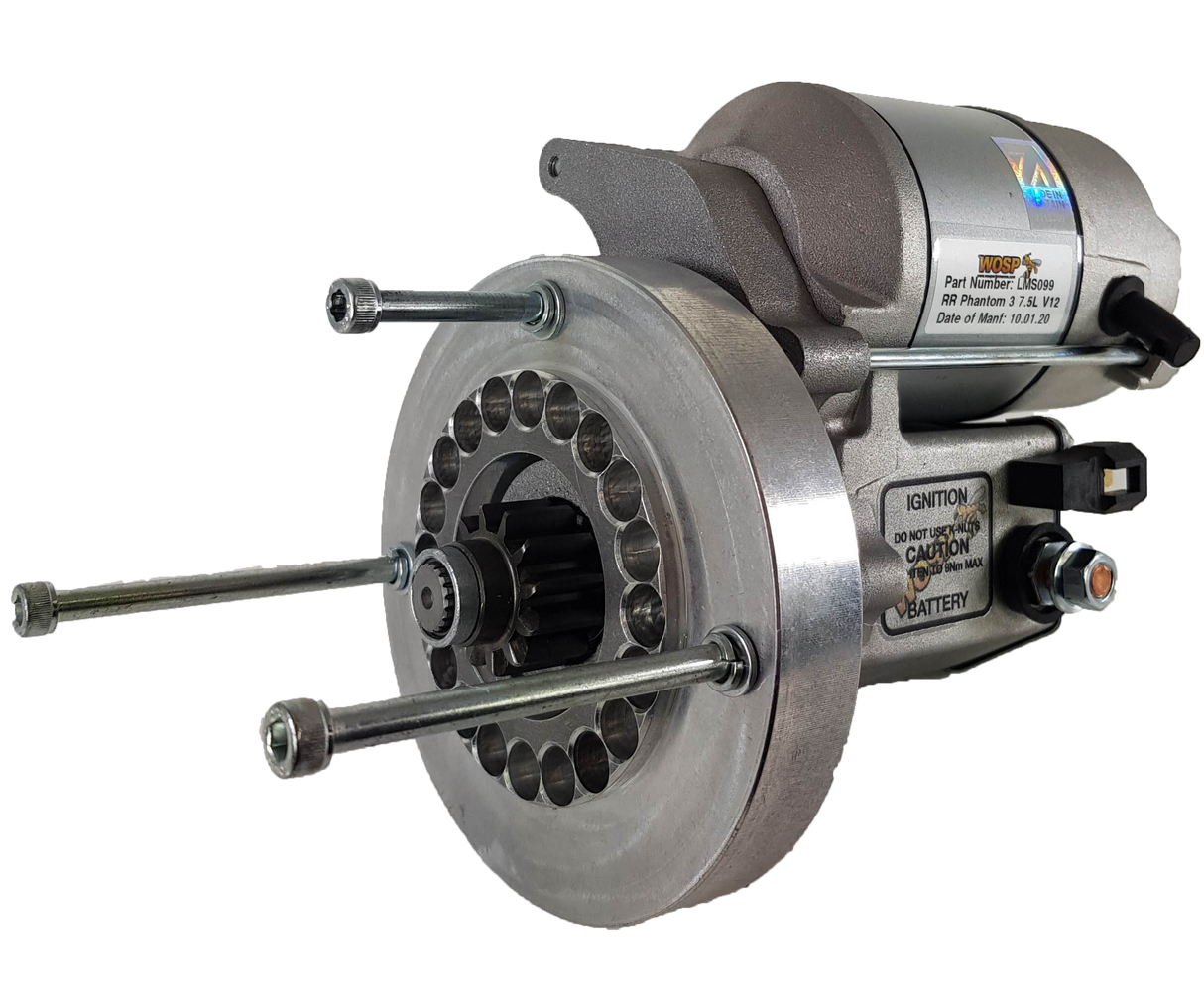 Wosp Rolls Royce Phantom III 7.5L 7338cc V12 '36-'39 high torque starter motor (LMS099)