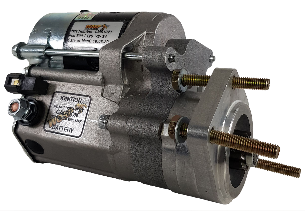 Wosp Fiat 126 / 500 / 500L / 500G 'various' high torque starter motor (LMS1021)