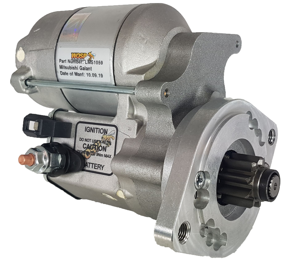 Wosp Mitsubishi Evo 1 / 2 / 3 Lancer high torque starter motor (LMS1059)