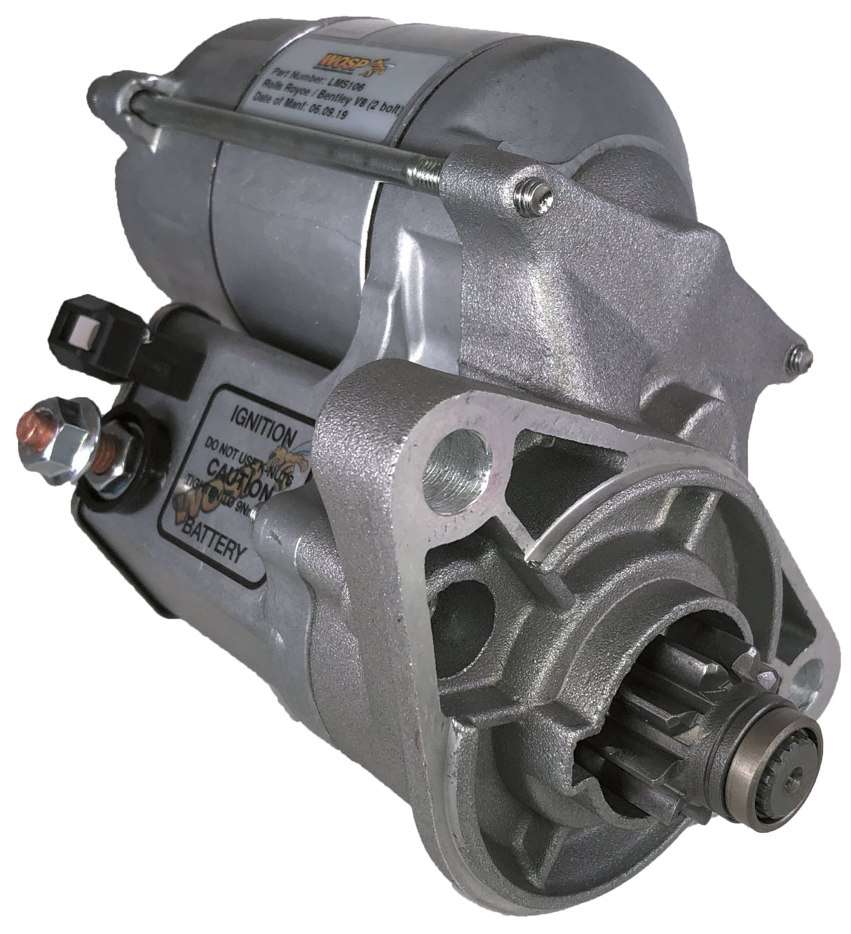 Wosp Bentley / Rolls Royce V8 OE starter motor (LMS106)