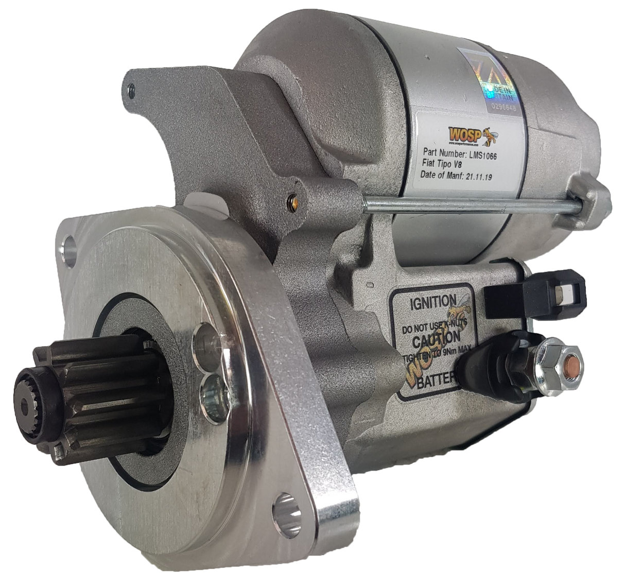 Wosp Fiat Tipo V8 / Otto Vu 2L V8 high torque starter motor (LMS1066)