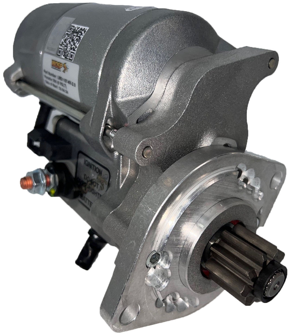 Wosp Porsche 356 / 550 Spyder & VW Beetle LH 'early' 6 Volt super-duty starter motor (LMS1107-6V-2.0)