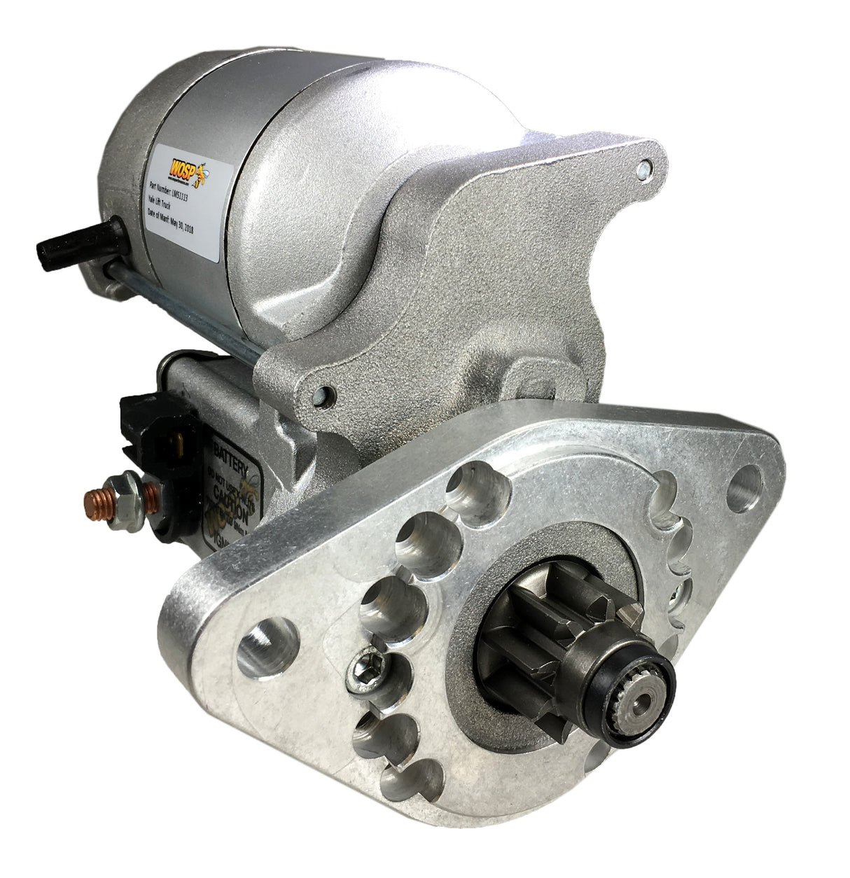Wosp Sumitomo Yale / Yale Lift Truck V6 LH high torque starter motor (LMS1113)