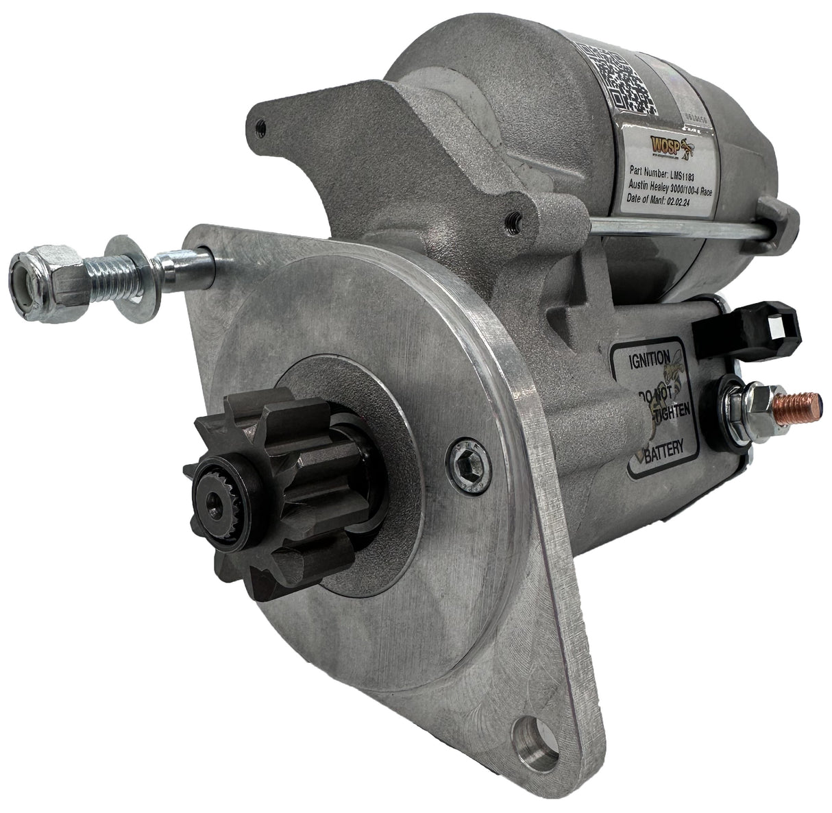 Wosp Austin Healey 3000 & 100-4 (thin ring gear / race) high torque starter motor (LMS1183)