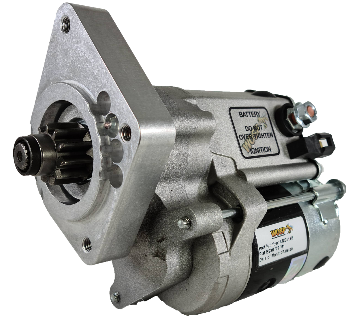 Wosp Fiat B 238 high torque starter motor (LMS1195)