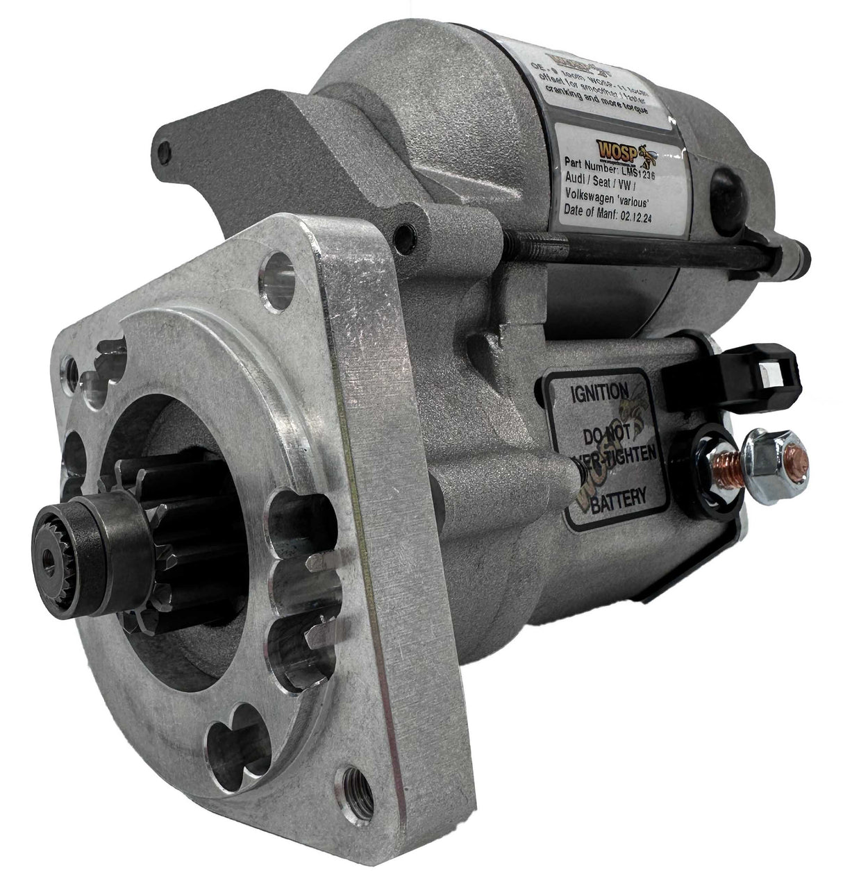 Wosp Audi / Seat / VW / Volkswagen 'various' 1.0 / 1.1 / 1.3 / 1.6 / 1.8 high torque starter motor (LMS1236)