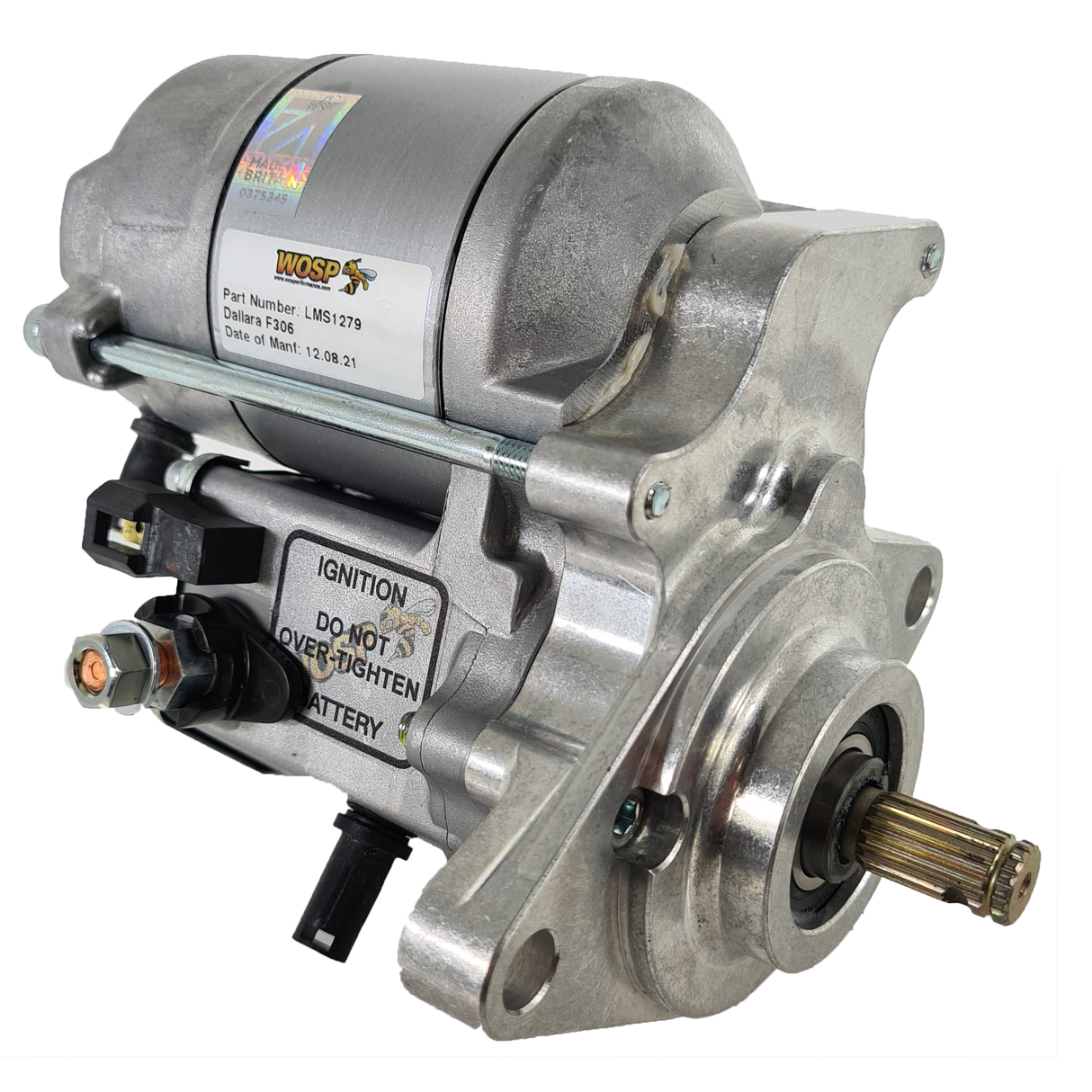 Wosp Dallara F306 (with Piedrafita 3SGE engine) OE starter motor (LMS1279)