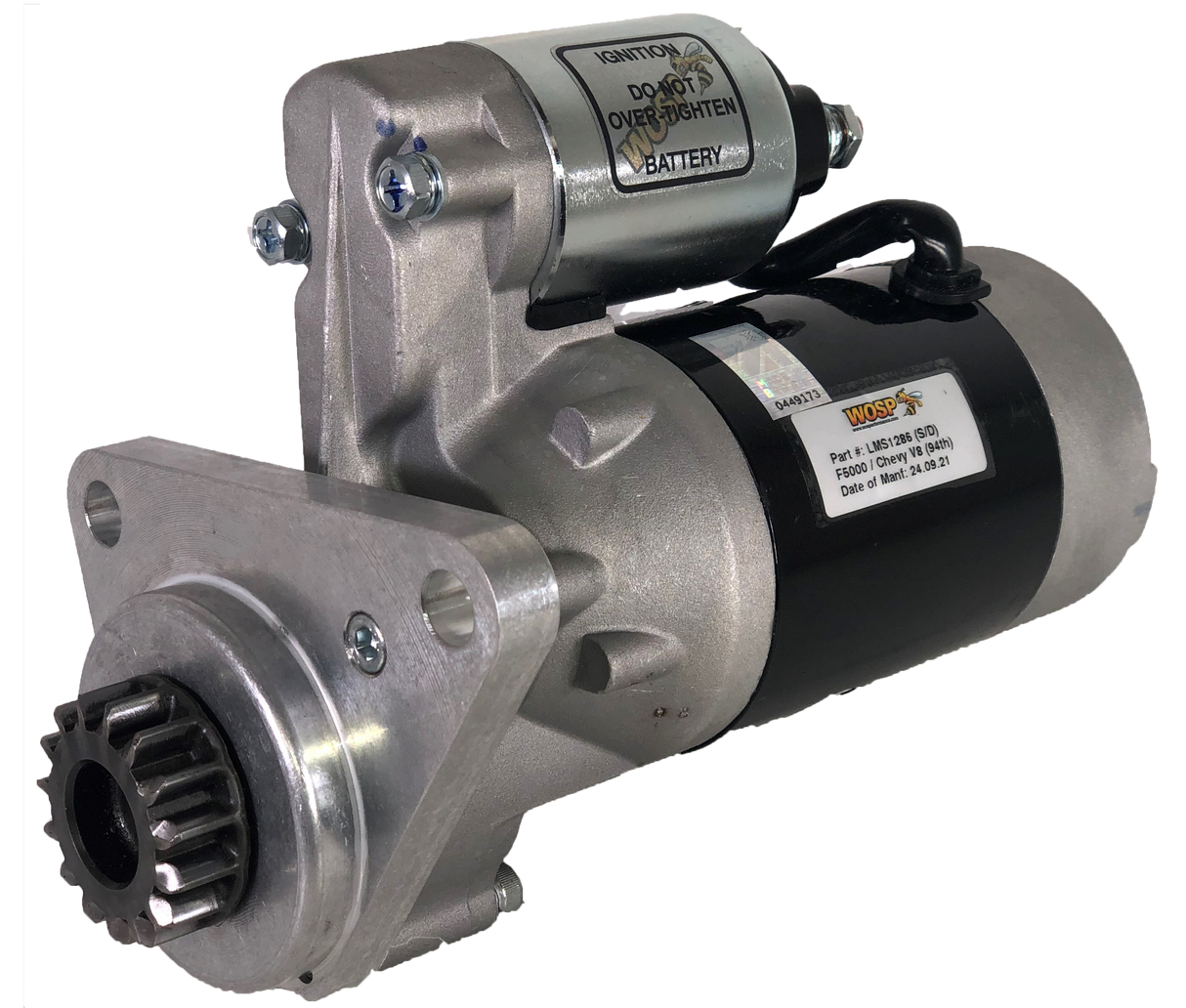 Wosp F5000 / Chevrolet V8 (94 tooth ring gear) (bell housing mount) super-duty starter motor (LMS1286)