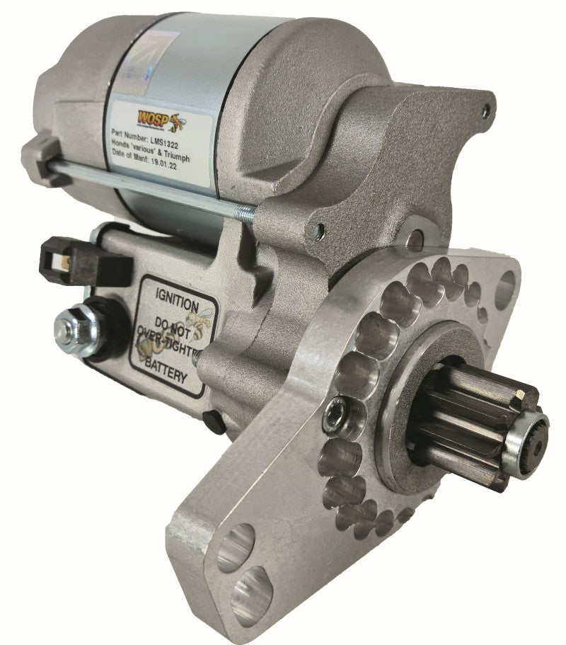 Wosp Honda 'various' & Triumph Acclaim rotatable super-duty starter motor (LMS1322)