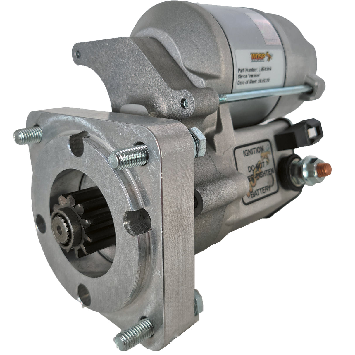 Wosp Simca various (RH) high torque starter motor (LMS1346)