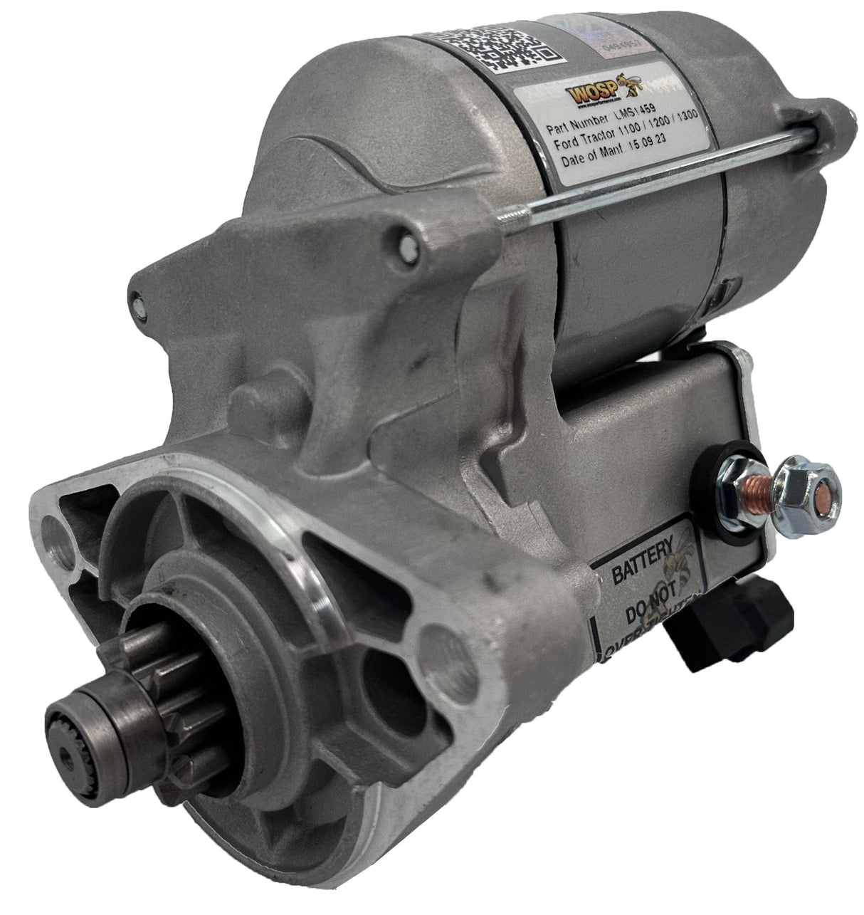Wosp Ford Tractor 1100 / 1200 / 1300 high torque starter motor (LMS1459)