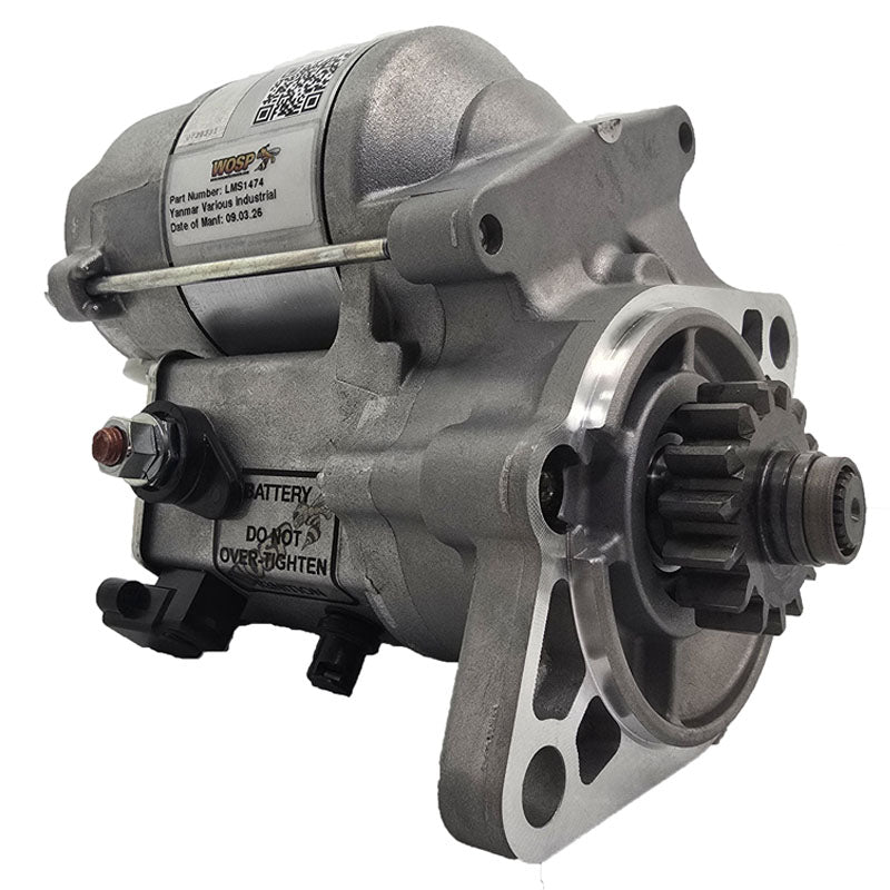 Wosp Yanmar Various industrial high torque starter motor (24-Volt) (LMS1474-24V)