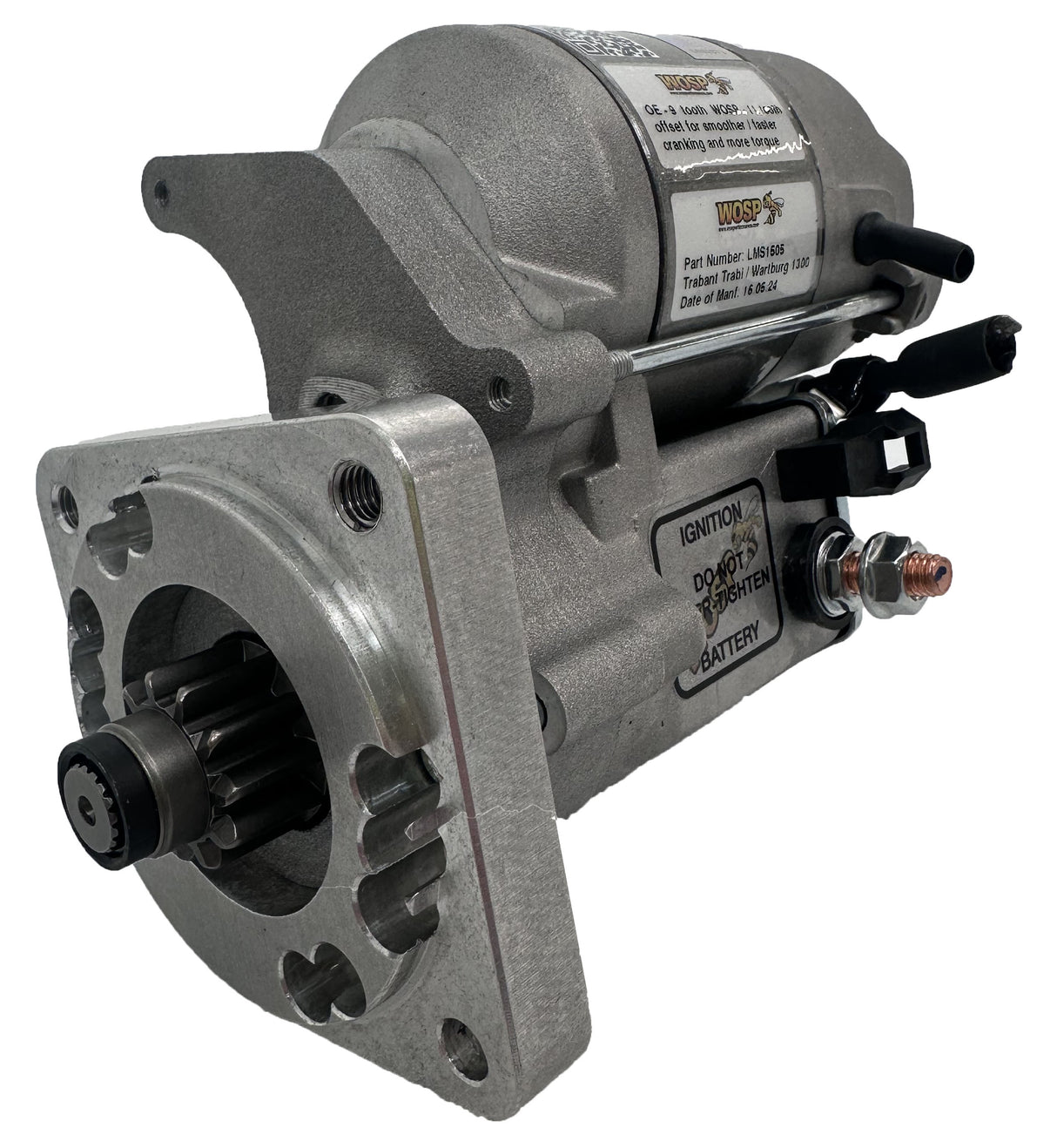 Wosp Trabant Trabi / Wartburg 1300 high torque starter motor (LMS1505)