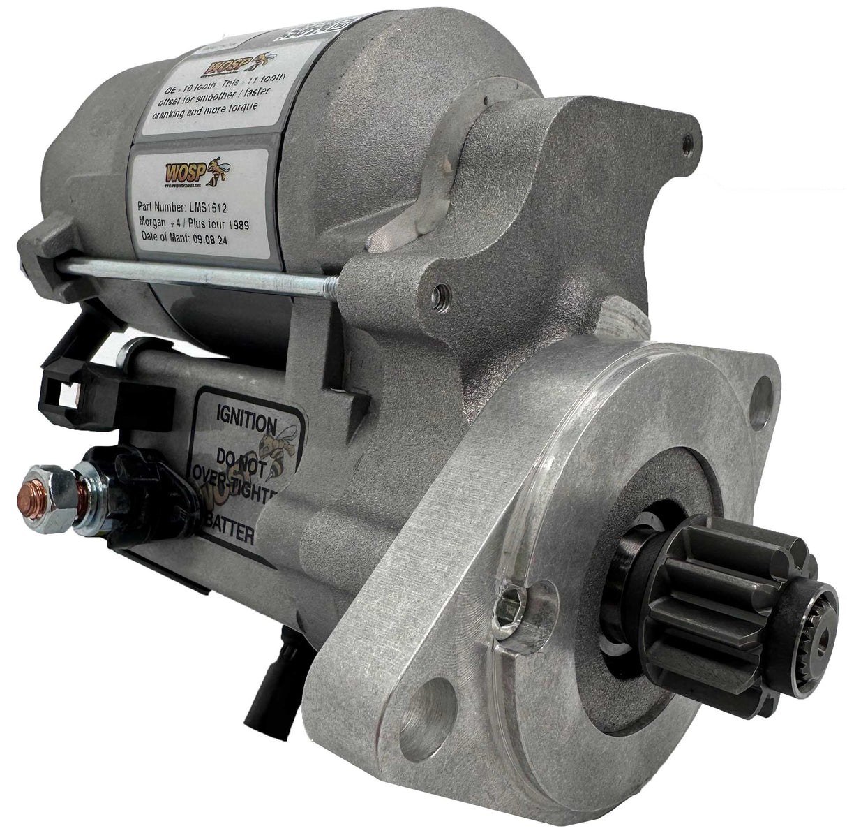 Wosp Morgan +4 / Plus four 1989 (Rover M16 Engine & LT77 Gearbox) high torque starter motor (LMS1512)