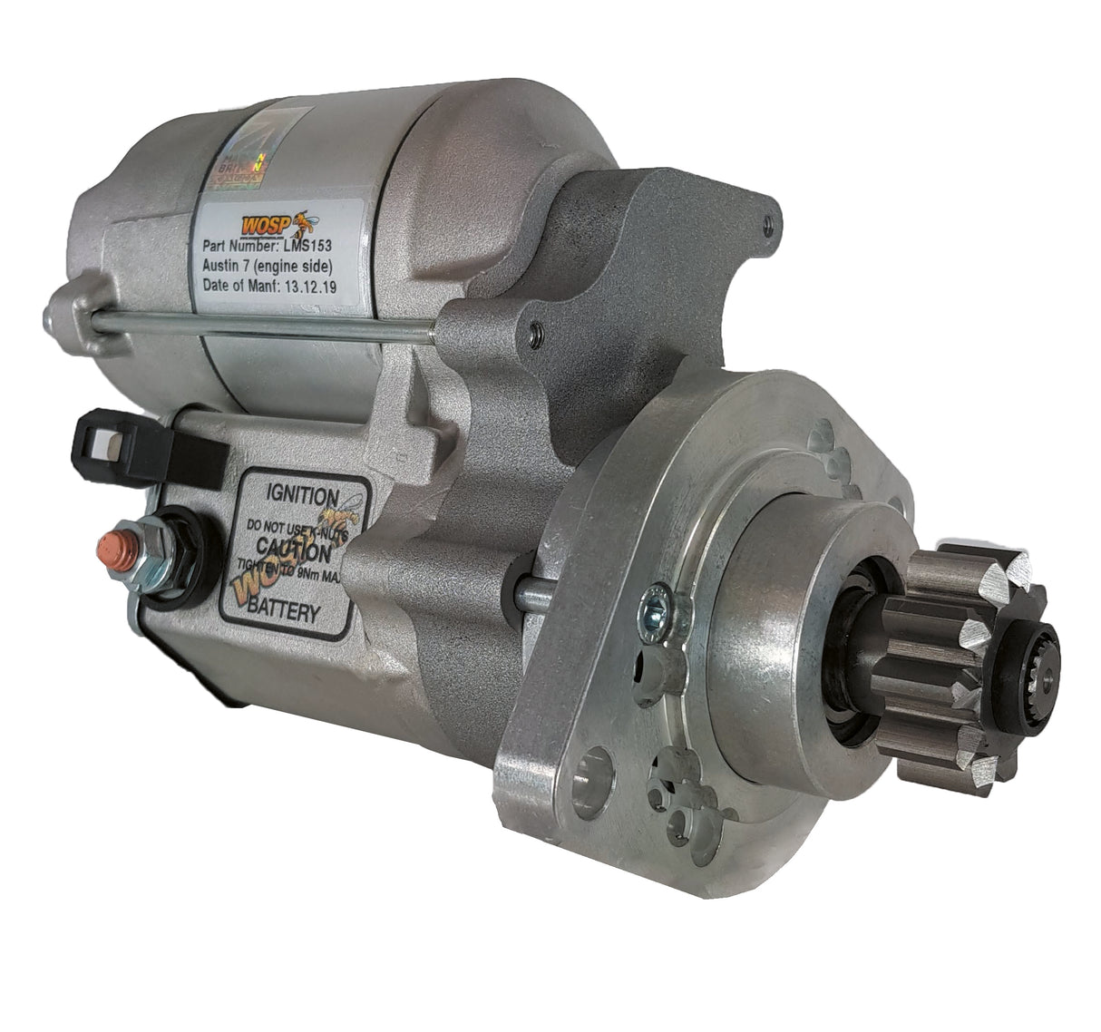 Wosp Austin 7 (Engine Side) high torque starter motor (LMS153)