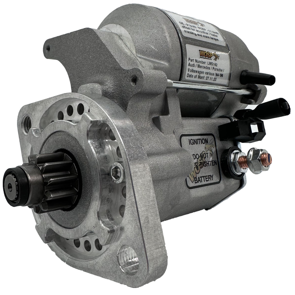 Wosp Audi / Mercedes / Porsche / Volkswagen various '58-'96 high torque starter motor (LMS162)