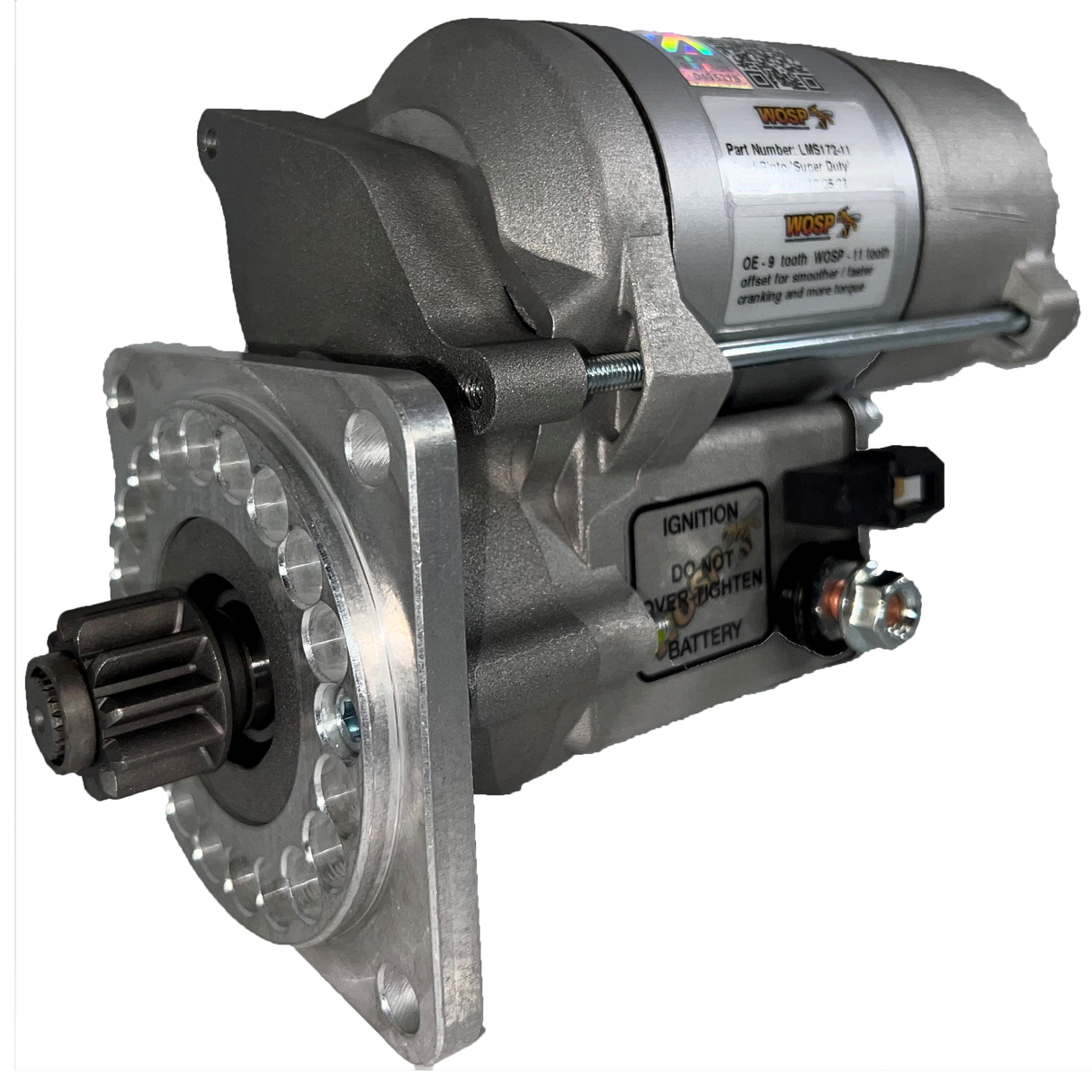 Wosp Ford Pinto (Standard 135 tooth ring gear) engine super-duty starter motor (LMS172-11)