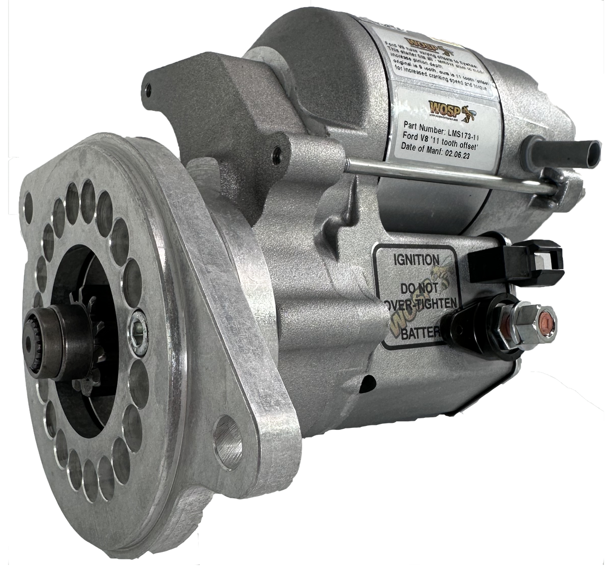 Wosp Ford V8 'universal fitment' high torque starter motor (LMS173-11)
