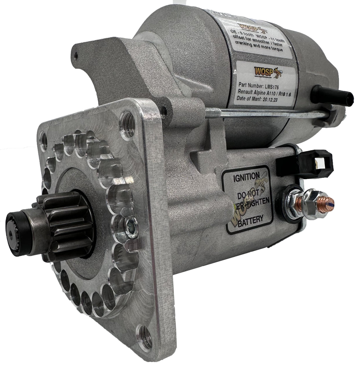 Wosp Renault Alpine A110 / R18 1.6 high torque starter motor (LMS175)