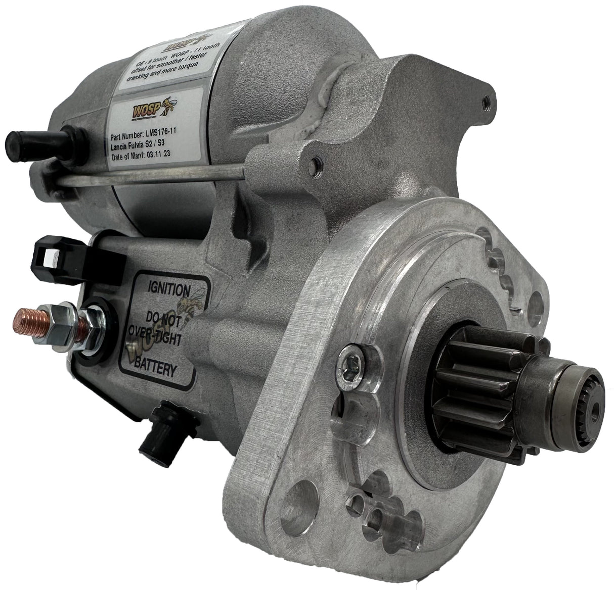 Wosp Lancia Fulvia S2 / S3 high torque starter motor (LMS176)