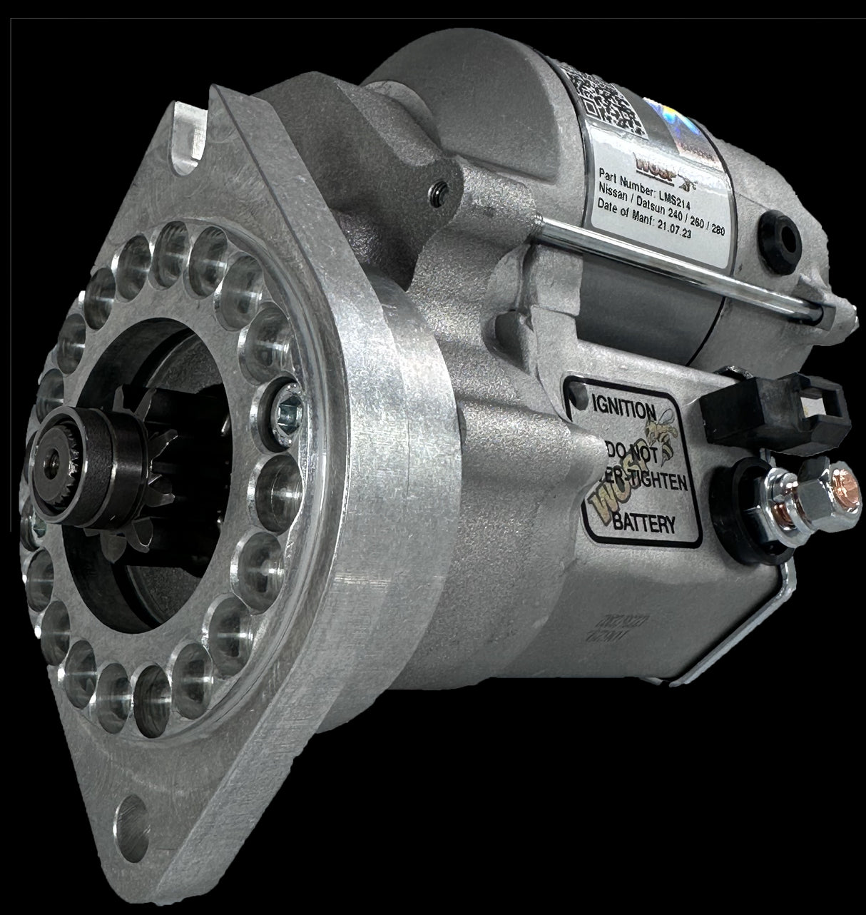 Wosp Nissan 240 / 260 / 280 (RH terminals) high torque starter motor (LMS214)