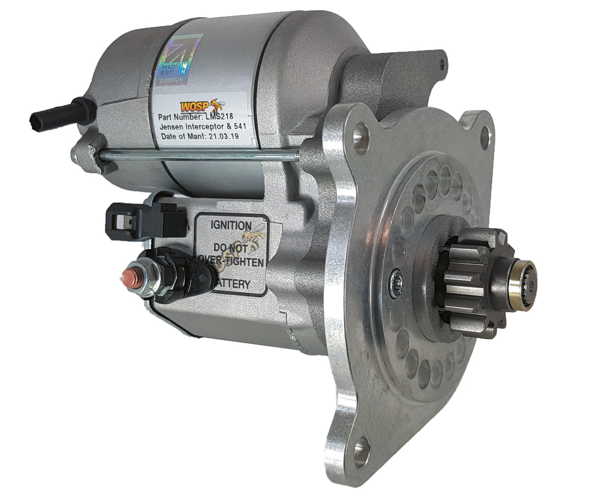 Wosp Humber / Jensen / Lagonda 'vairous' high torque starter motor (11 tooth) (LMS218-11)