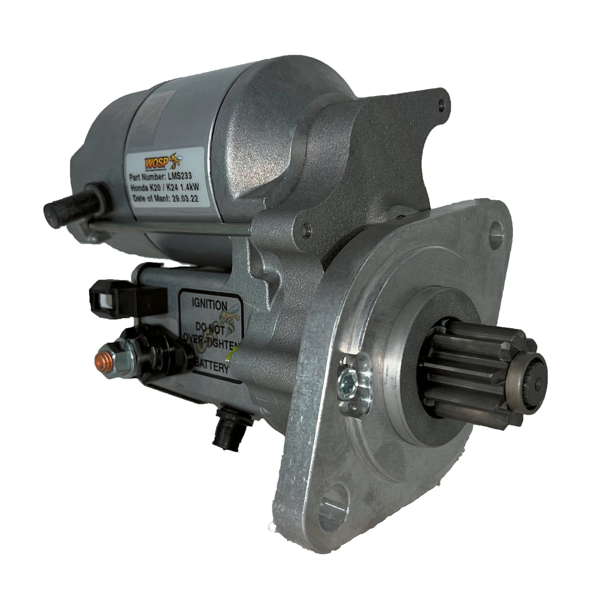 Wosp Honda K20 / K24 high torque starter motor (LMS233)