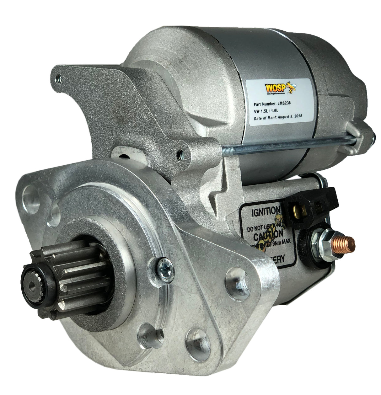 Wosp ARO 10 / Audi A3 / Ford Galaxy / Skoda Octavia / Seat & VW 'Various' high torque starter motor (LMS236)
