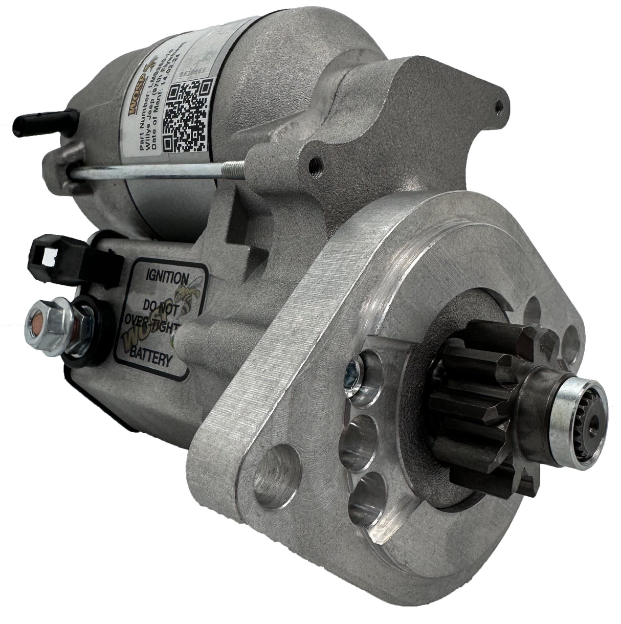 Wosp Willys Jeep (97 tooth) 10 tooth high torque starter motor (LMS250-10)