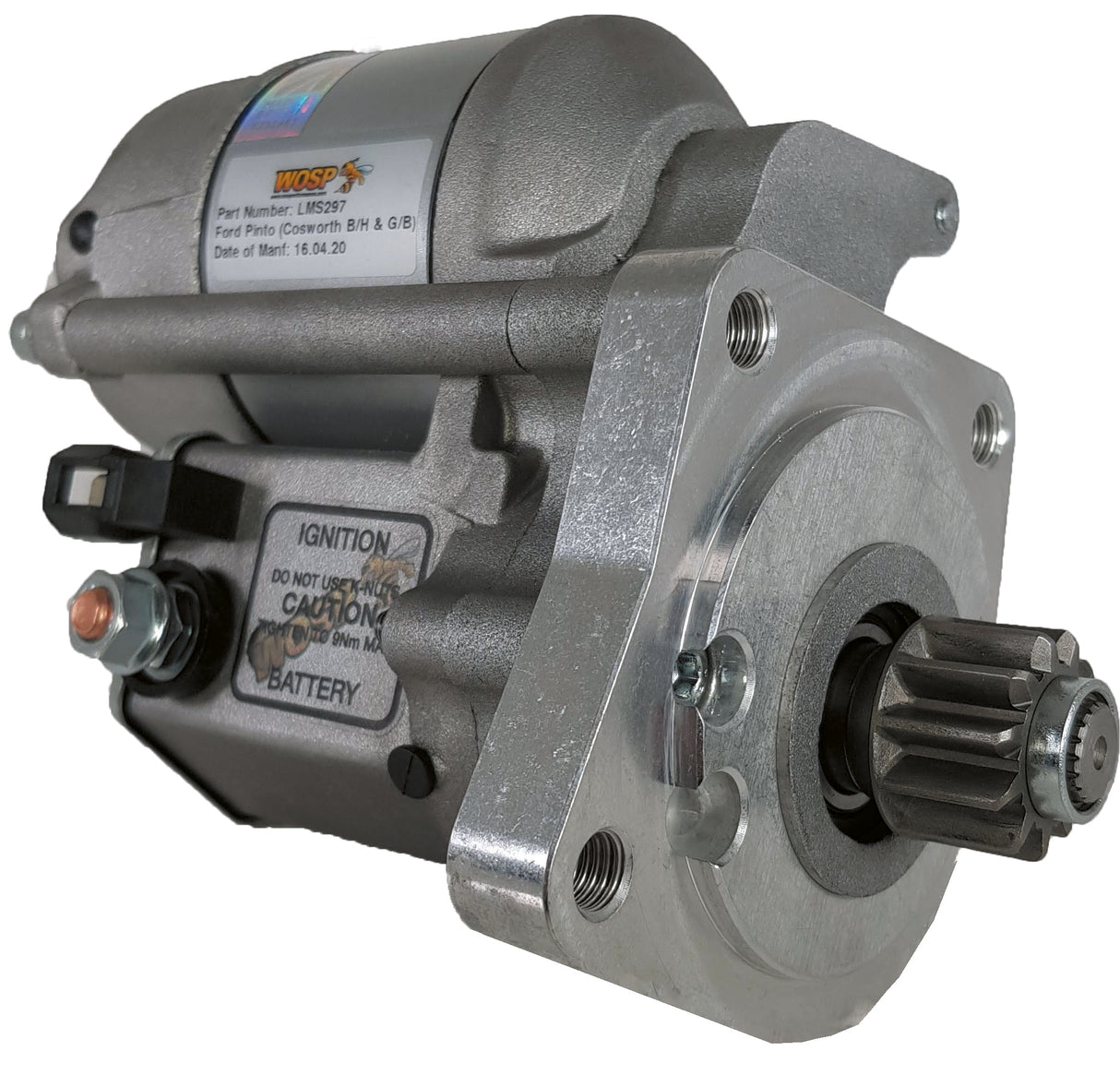 Wosp Ford Pinto engine - Cosworth bellhousing high torque starter motor (LMS297)