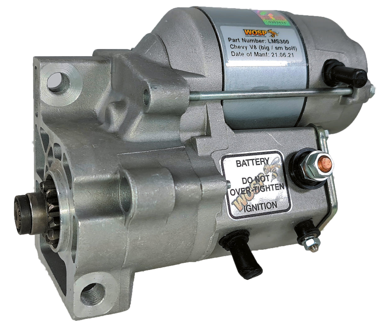 Wosp Chevrolet Corvette 5.7L high torque starter motor (LMS300)