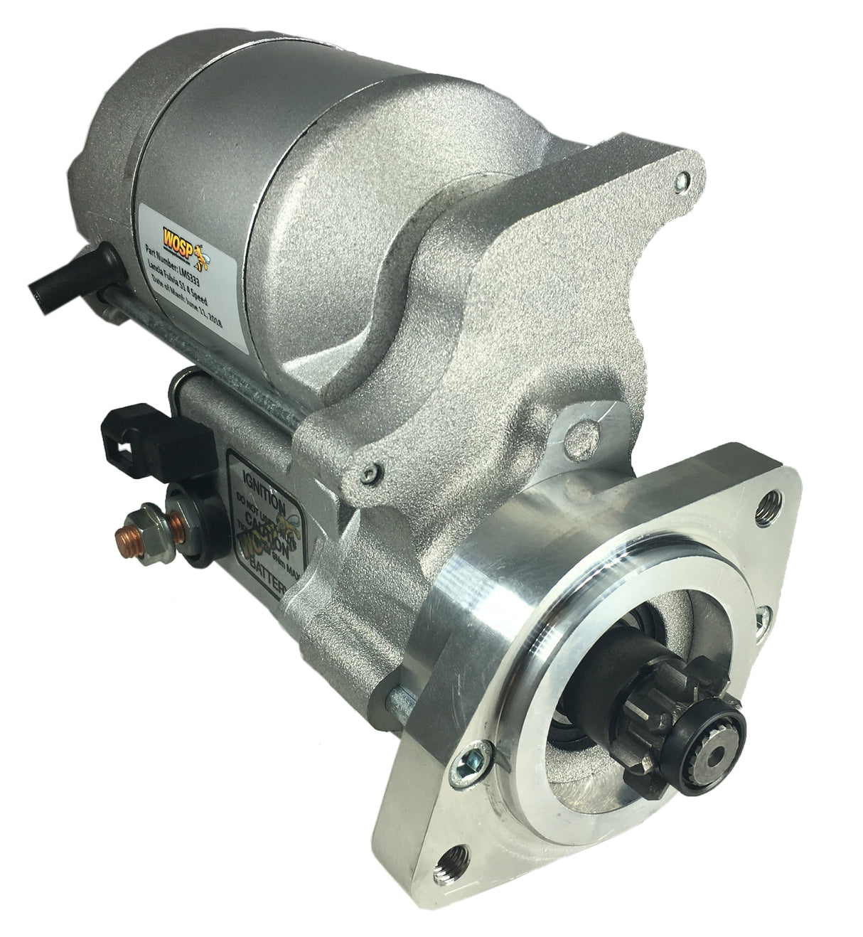 Wosp Lancia Flavia 'early' & Fulvia S1 (4 speed) high torque starter motor (LMS333)