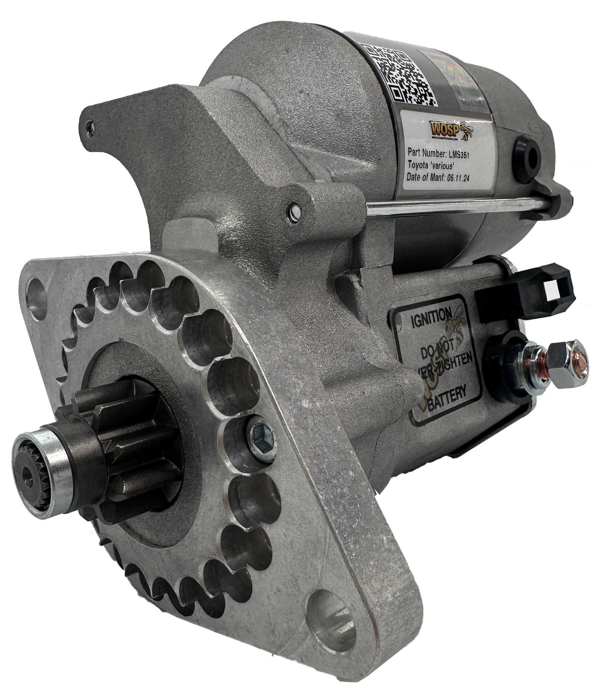 Wosp Toyota Celica / Cressia 2.0L / Hiace 1.6 & 2.0L high torque starter motor (LMS351)
